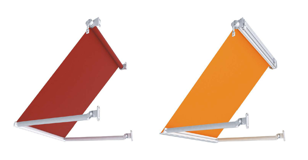 Конструкція балконних маркіз