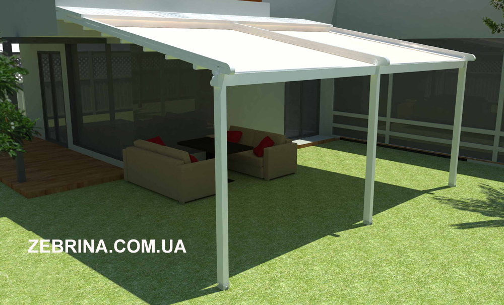 Зразок пергольної маркізи